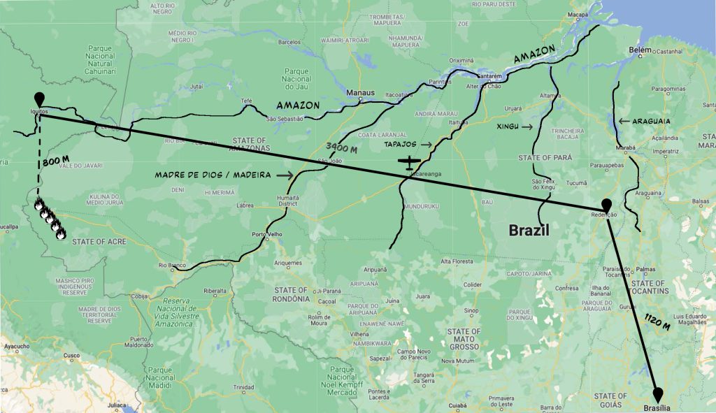 The Route through the Amazon
